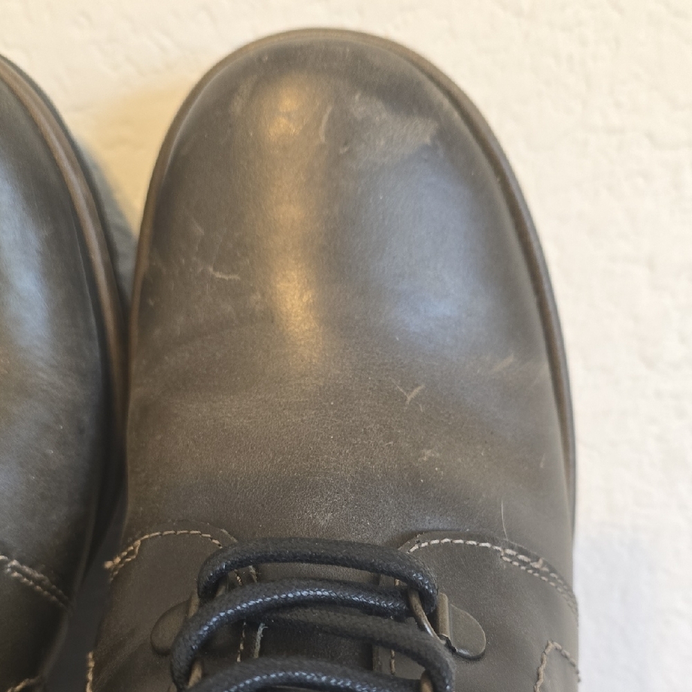 Fly London Black Lace Up Boots - Picture 8 of 16